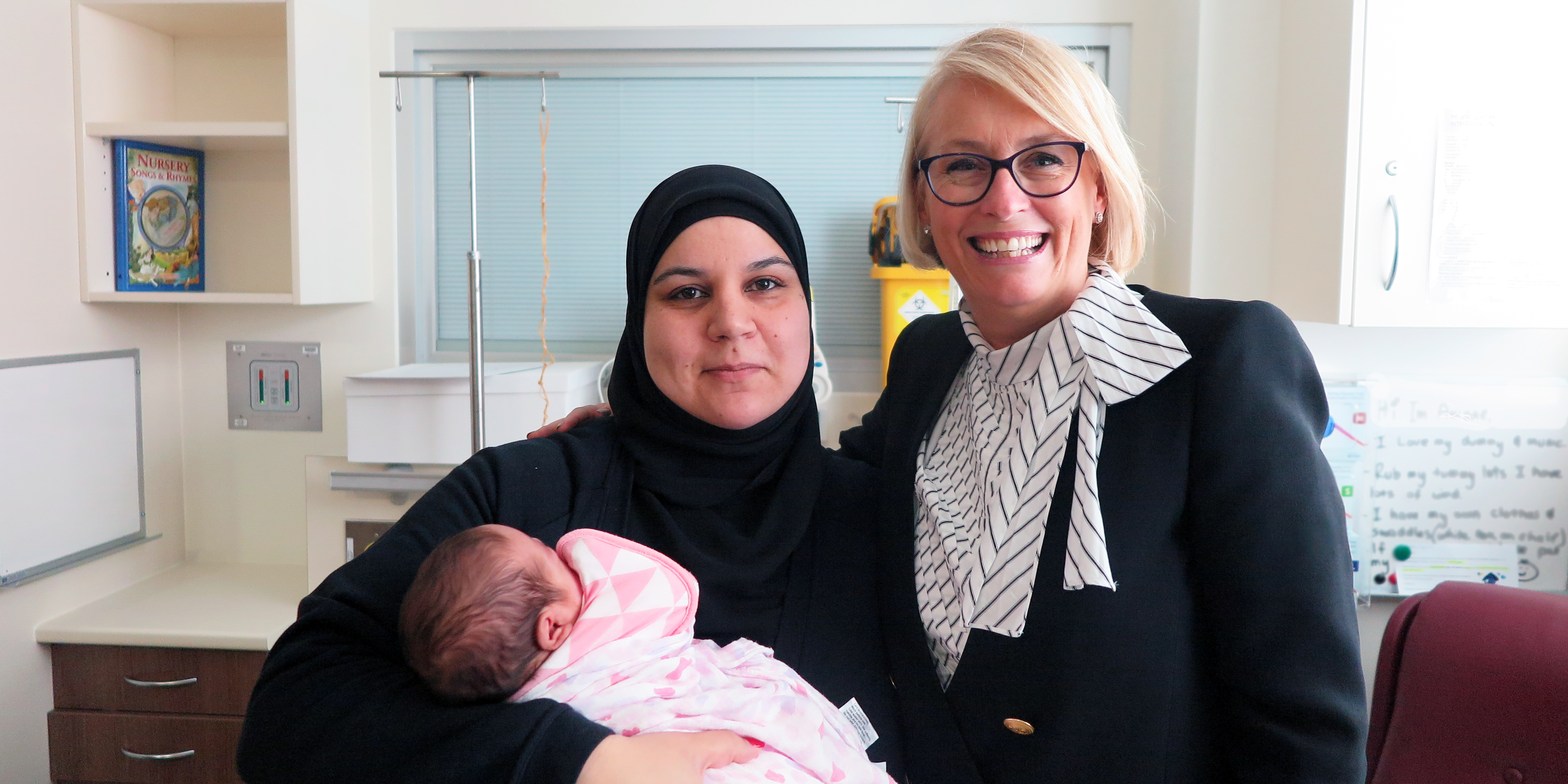 Lord Mayor Sally Capp meets mother Han