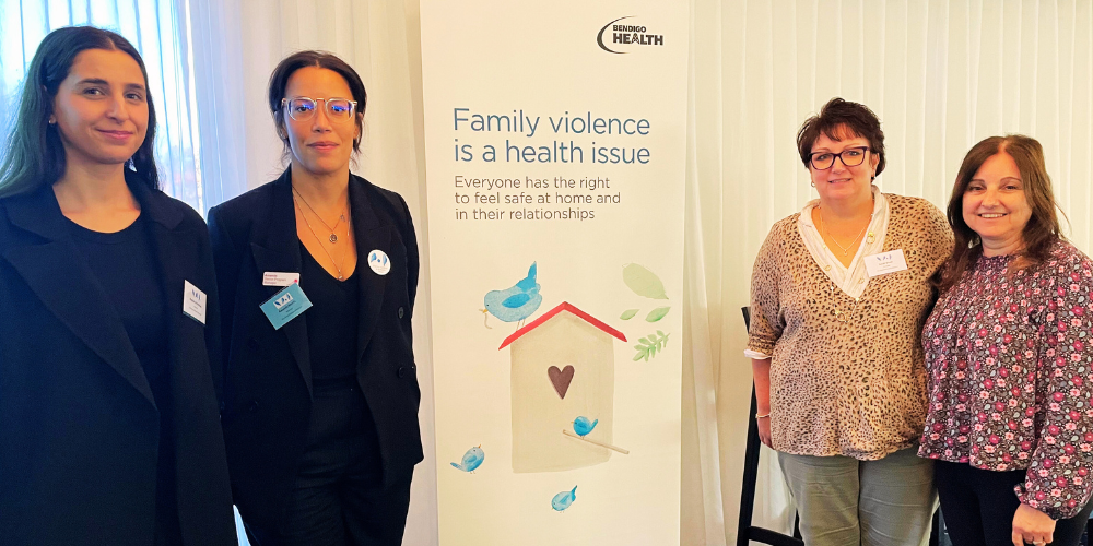 The team behind the programs: (L-R) Natalie Dimitrakas - Project Officer Family Violence, Amanda Morris - Senior Program Manager Family, Sar