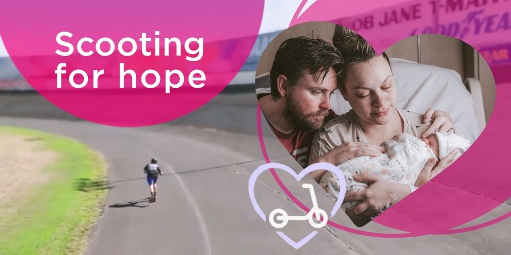 Rob Saunders will attempt to break the Guinness World Record for the longest distance travelled on a kick scooter in 24 hours. 