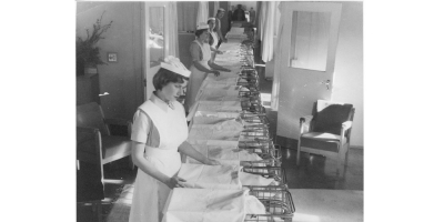 1958, babies at the Henry Pride Wing, Kew. 