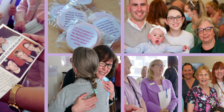 Images from the Grateful Giving program afternoon teas. 