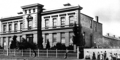the relocated 'Lying-in Hospital' in Madeline St, North Melbourne