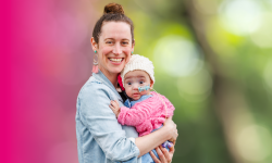 Becoming a mother was a dream come true for Zoe. 