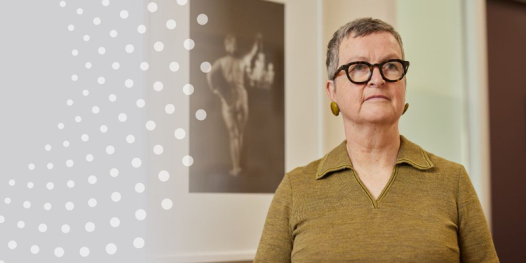 Professor Martha Hickey in her office. 