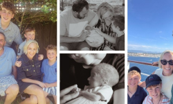 Katie James and family, who lost baby Ivy to preeclampsia, later welcomed two sons with specialist care at the Women’s.